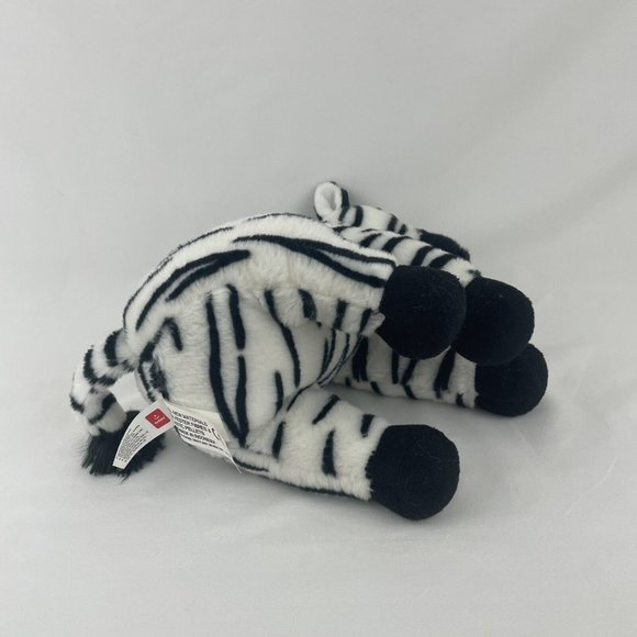Aurora Destination Nation Zebra 12” Plush Stuffed Animal Toy Jungle Safari - Picture 5 of 8